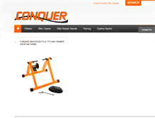 Tablet Screenshot of conquerequipment.com